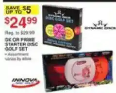 Dunham's Sports Dx Or Prime Starter Disc Golf Set offer