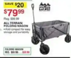 Dunham's Sports All Terrain Folding Wagon offer