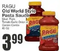Key Food Ragu old world style pasta sauce offer