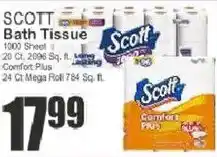 Key Food Scott bath tissue offer
