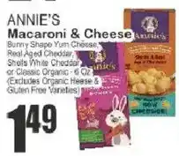 Key Food Annie's Macaroni & Cheese offer
