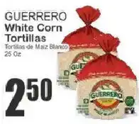 Key Food Guerrero white corn tortillas offer