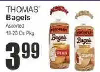 Key Food Thomas bagels offer