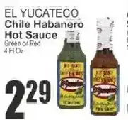 Key Food El Yucateco chile habanero hot sauce offer