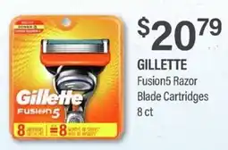 Commissary Gillette Fusion5 Razor Blade Cartridges offer