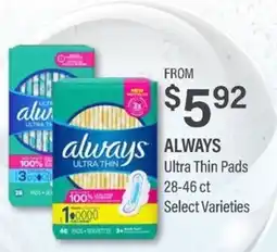 Commissary Always Ultra Thin Pads offer