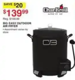 Dunham's Sports Char-Broil big easy outdoor air fryer offer