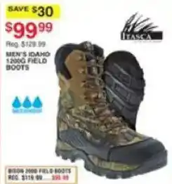 Dunham's Sports Itasca men's idaho 1200g field boots offer