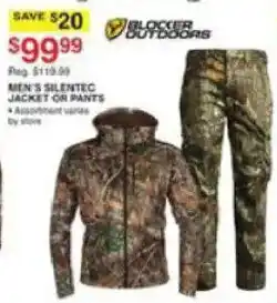 Dunham's Sports Men's Silentec Jacket Or Pants offer