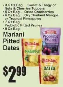 Super Fresh Mariani Pitted Dates offer