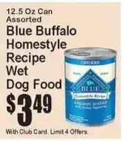 Super Fresh Blue Buffalo Homestyle Recipe Wet Dog Food offer