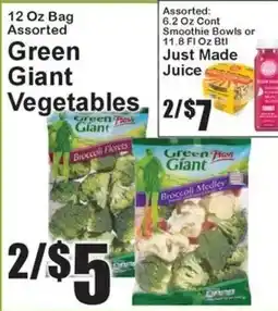 Super Fresh Green Giant Vegetables offer