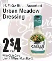 Super Fresh Urban Meadow Dressing offer