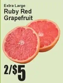 Super Fresh Ruby Red Grapefruit offer