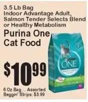 Super Fresh Purina One cat food offer