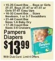 Super Fresh Pampers Diapers offer