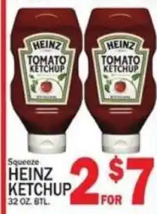 C Town Squeeze Heinz Ketchup offer