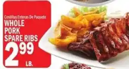 C Town Whole Pork Spare Ribs offer