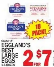 C Town Eggland's Best Large Eggs offer