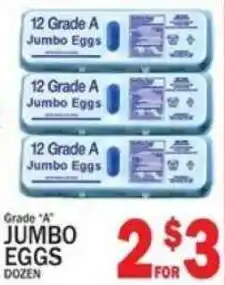 C Town Grade A Jumbo Eggs offer