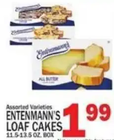 C Town Entenmann's loaf cakes offer