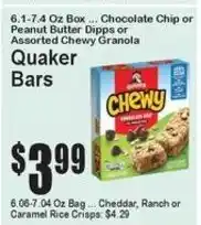 Super Fresh Quaker Bars offer