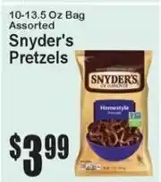 Super Fresh Snyder's pretzels offer