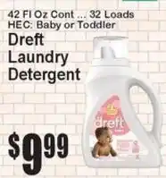 Super Fresh Dreft Laundry Detergent offer