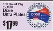 Super Fresh Dixie ultra plates offer