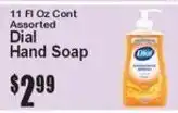 Super Fresh Dial hand soap offer