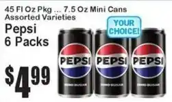 Super Fresh Pepsi 6 Packs offer