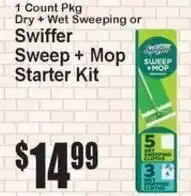 Super Fresh Swiffer Sweep + Mop Starter Kit offer
