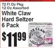 Super Fresh White Claw Hard Seltzer offer