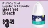 Super Fresh Best Yet Bleach offer