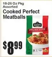 Super Fresh Cooked Perfect Meatballs offer