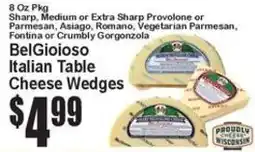 Super Fresh BelGioioso Italian Table Cheese Wedges offer