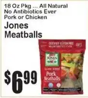 Super Fresh Jones meatballs offer