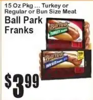 Super Fresh Ball Park Ball Park Franks offer
