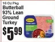 Super Fresh Butterball Ground Turkey offer