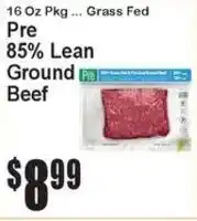 Super Fresh Pre 85% lean Ground Beef offer