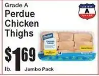Super Fresh Perdue chicken thighs offer