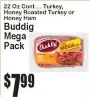 Super Fresh Buddig Mega Pack offer