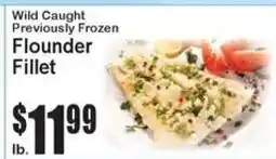 Super Fresh Flounder Fillet offer