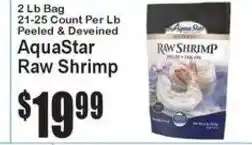 Super Fresh Aquastar raw shrimp offer