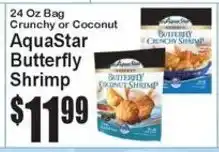 Super Fresh AquaStar Butterfly Shrimp offer