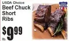 Super Fresh Usda Choice Beef Chuck Short Ribs offer