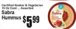 Super Fresh Sabra Hummus offer