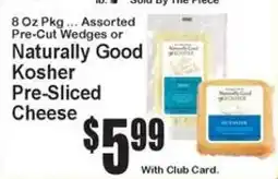 Super Fresh Naturally Good Kosher Pre-Sliced Cheese offer
