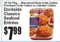 Super Fresh Dockside Classics Seafood Entrées offer