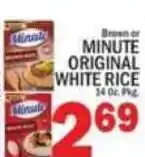 C Town Minute brown or minute original white rice offer